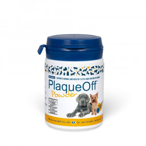 PLAQUEOFF DOG POWDER papildbarība suņiem zobu kopšanai 40g
